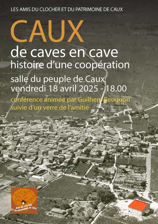 agrandir Caux, conférence de Guilhem Beugnon, coopérative de Caux