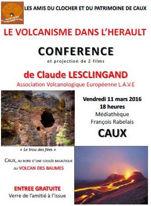 conférence Caux Lesclingand volcans