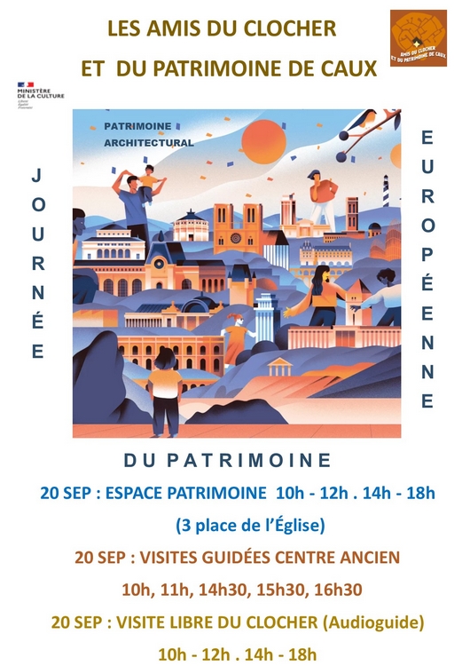 agrandir Caux - journees europeennes du patrimoine