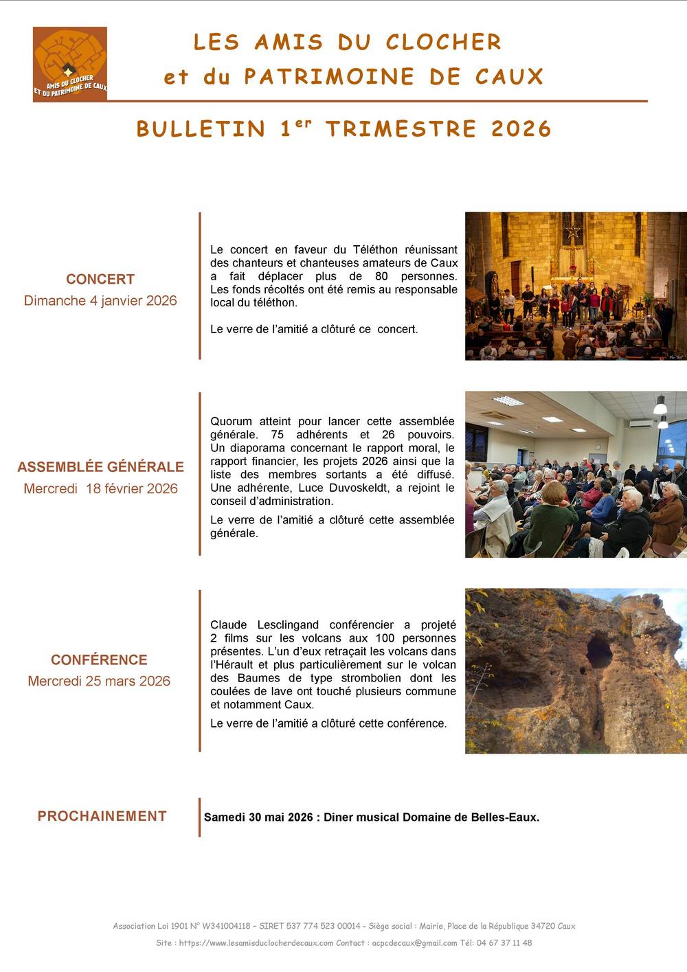 Caux bulletin association