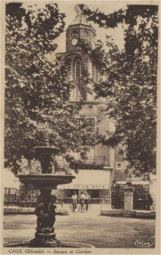 carte postale caux square clocher